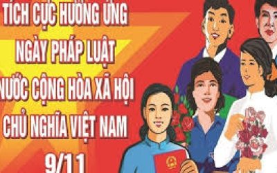 Tuyên truyền hưởng ứng ngày Pháp luật Nước Cộng hòa xã hội chủ nghĩa Việt Nam năm 2025